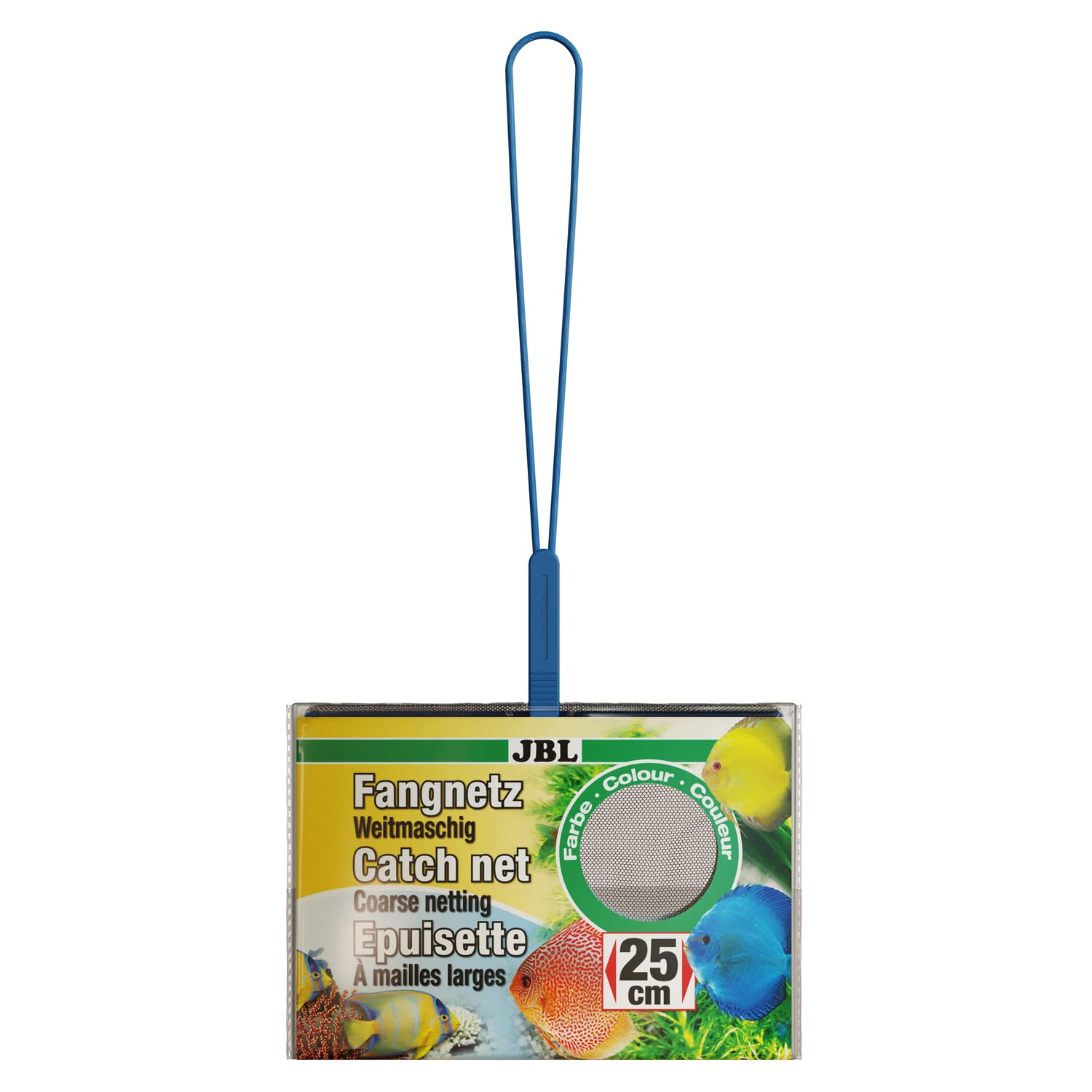 JBL Fish net PREMIUM 25 cm black/wide-meshed, Wide-mesh premium aquarium net