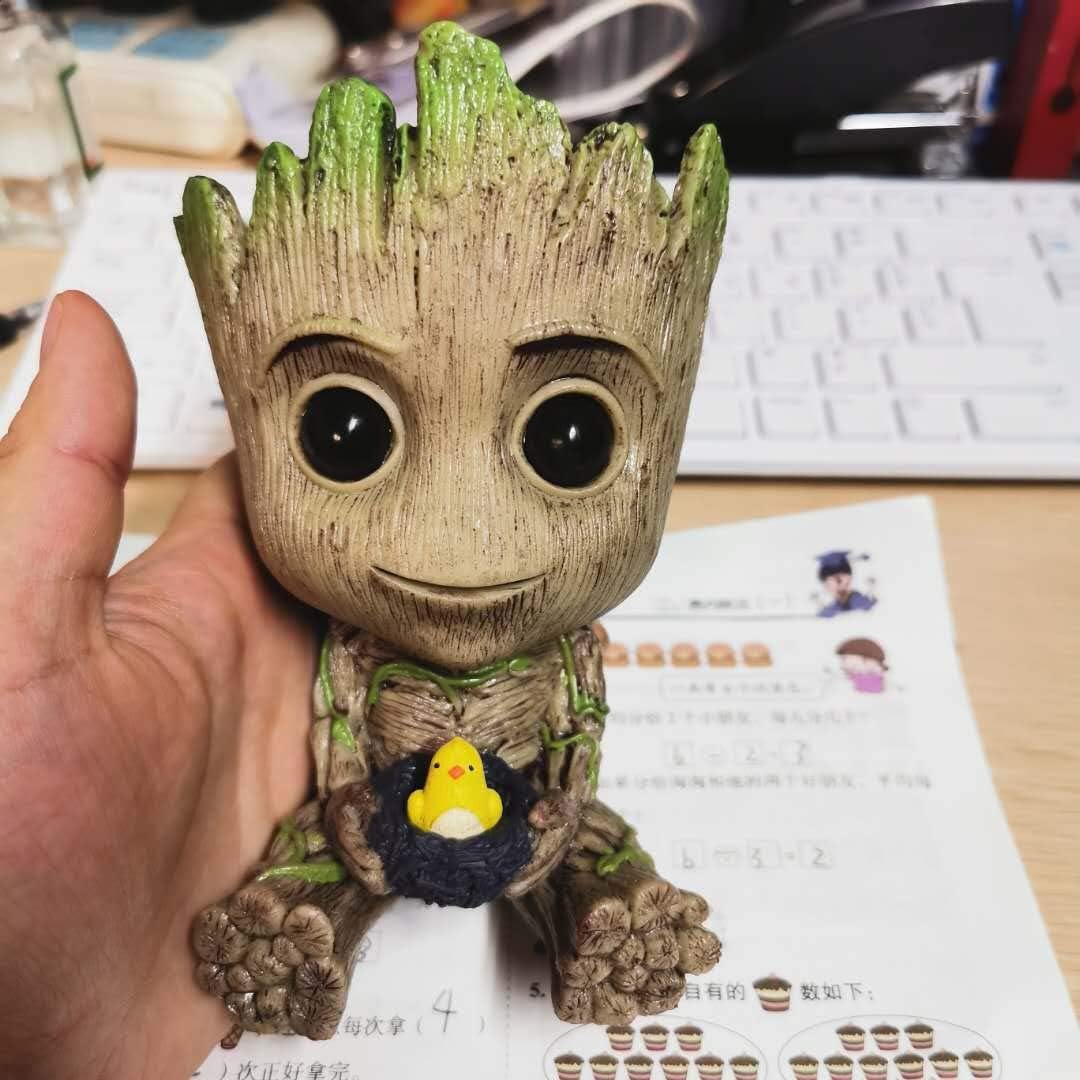 groot fish tank decoration
