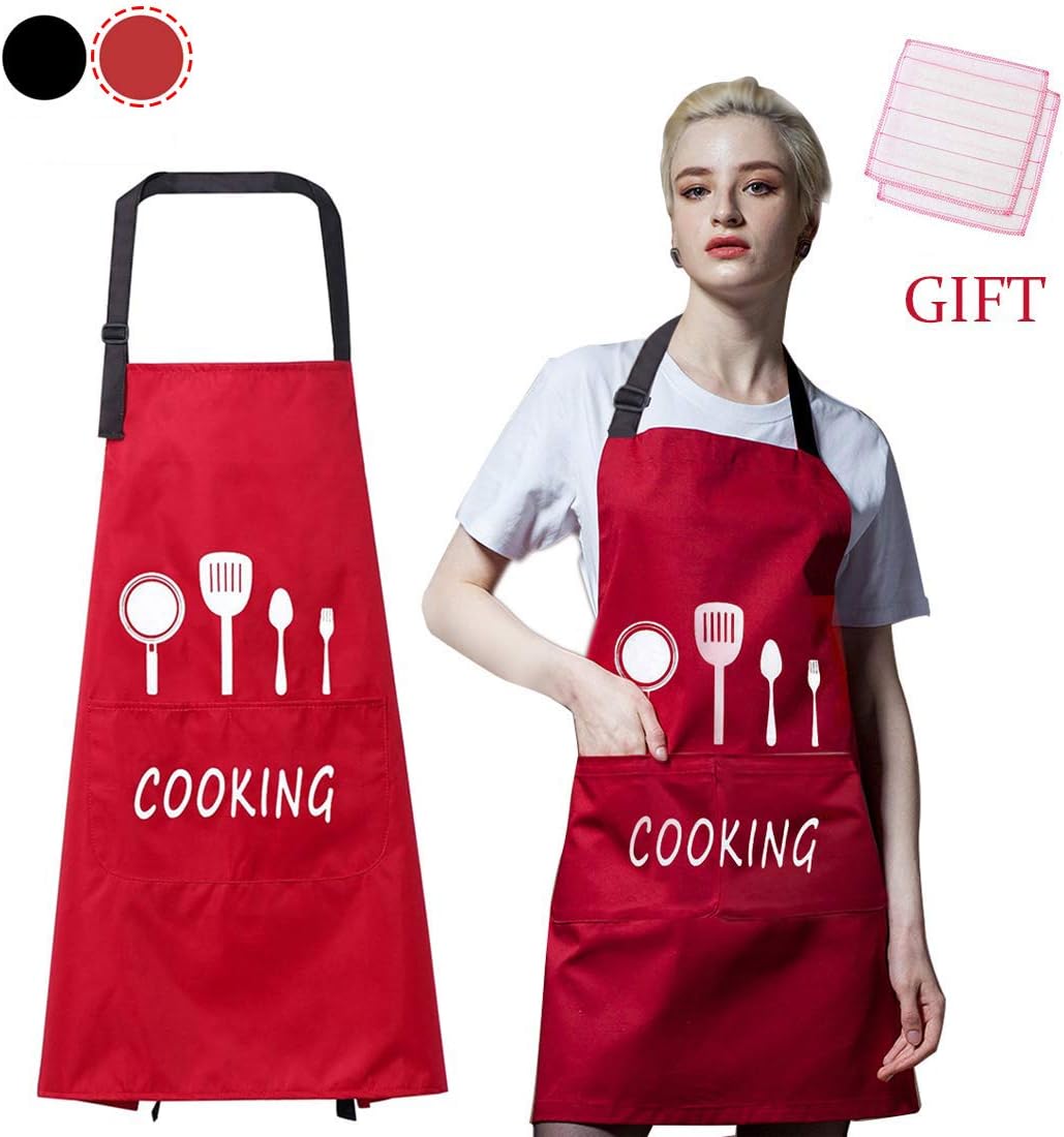 Best Kitchen Apron Red