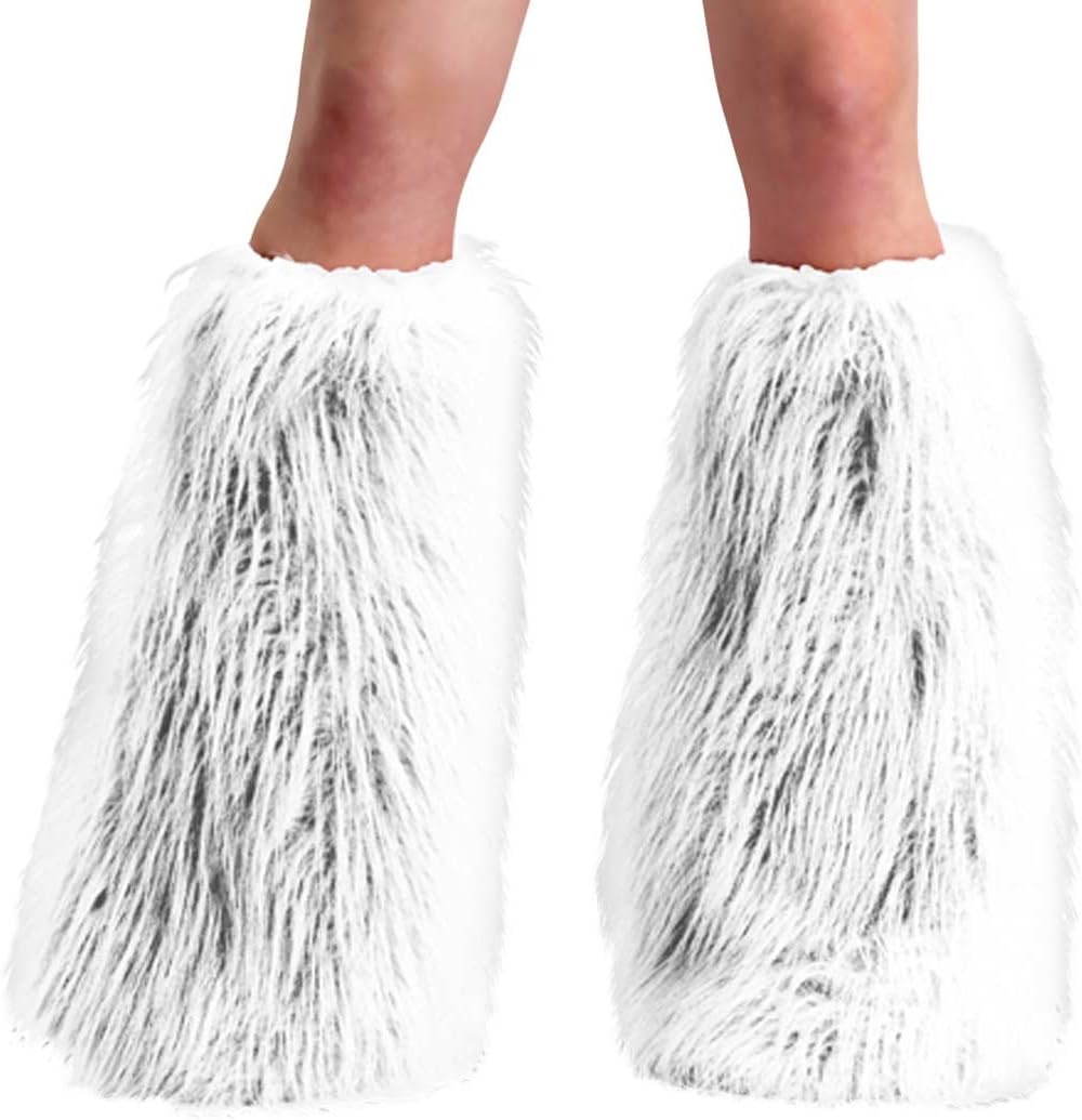 YETI-01 Wht Faux Fur