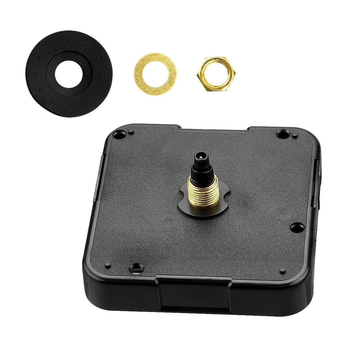 Jagowa Silent Clock Mechanism Quartz Clock Movement Replacement Wall Clock Motor Movement Replacement DIY Repair Accessories