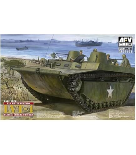 AFVクラブ 1/35 LVTP5A1 & ホビーファン インテリアレジンキット