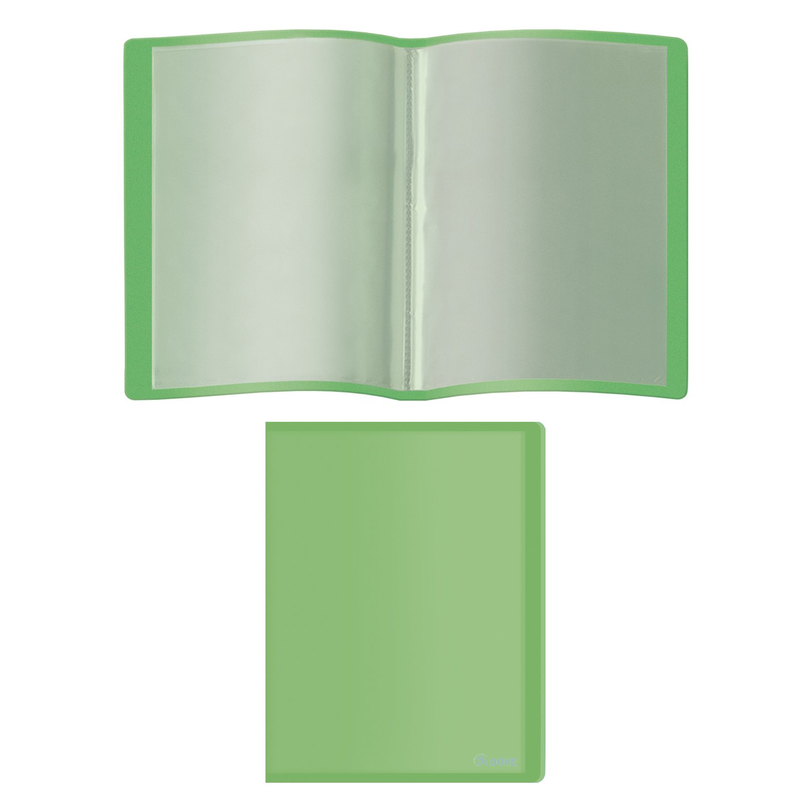Dohe - Flexible Folder with 40 Pockets (80 Microns) - Green
