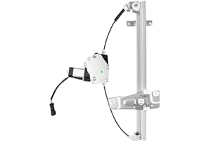 NPAUTO Front Driver Side Power Window Regulator with Motor Replacement for 2000 2001 2002 2003 2004 Jeep Grand Cherokee WJ, Sport Utility, Left, 741-556