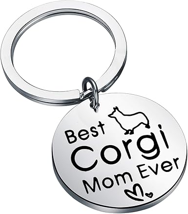 dog dad keychain