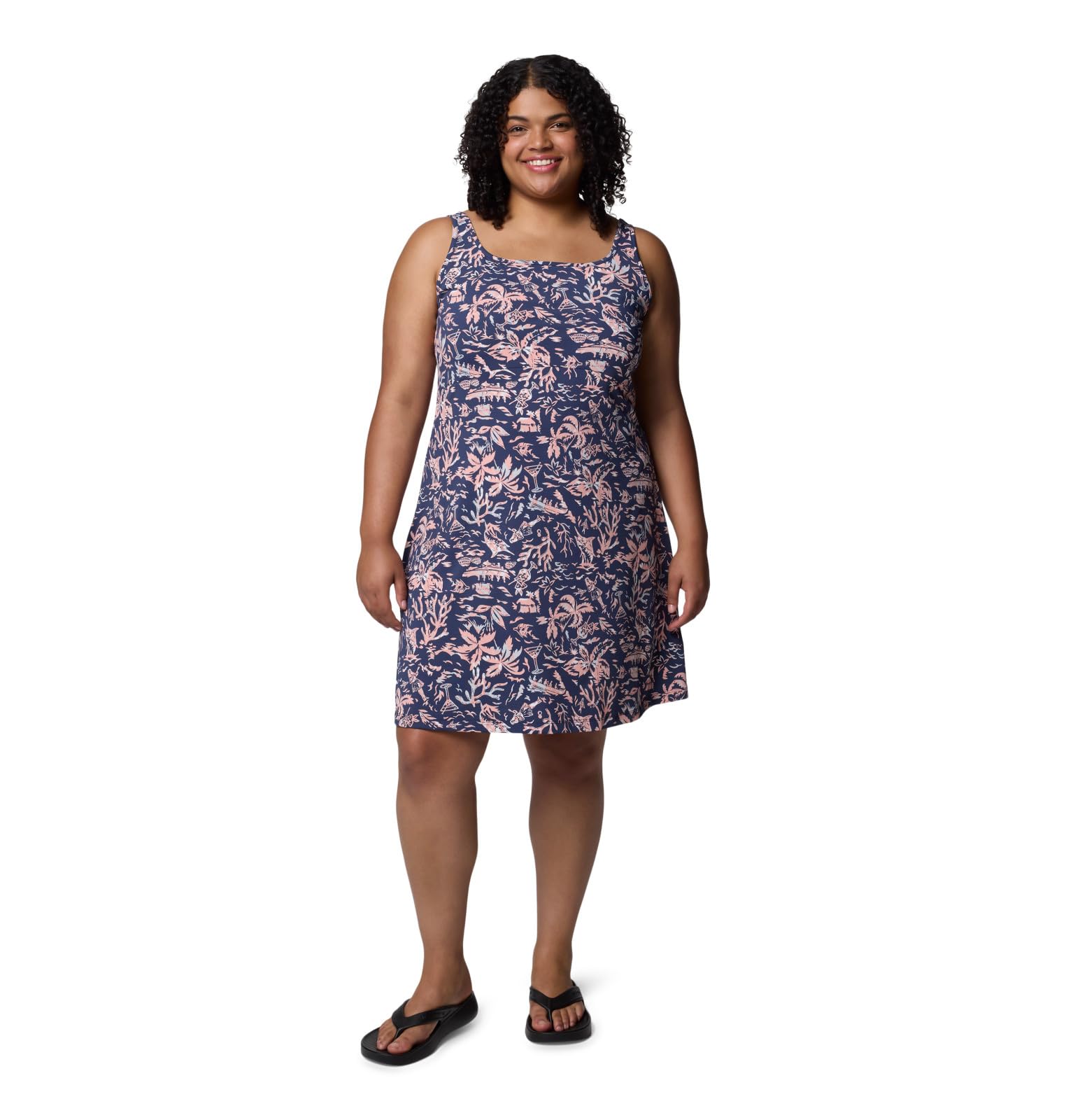 Columbia Women’s Freezer III Dress, Nocturnal Kona Kraze, Large