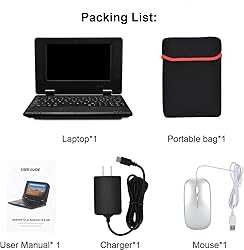 ZHAOHUIXIN 7" Portable Small Laptop, Android 12.0