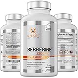 Premium Berberine HCL 1200mg- 180 Vegan Capsules, 100% Pure Pharmaceutical Grade Berberine Supplement- Supports Healthy Blood
