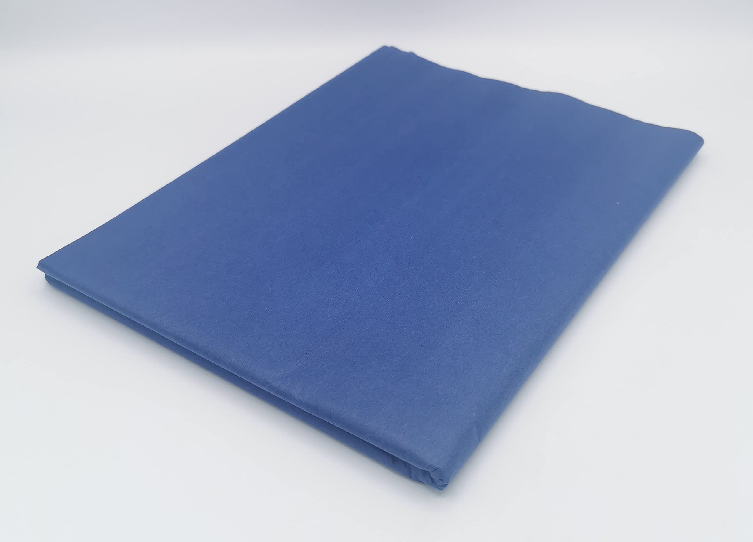 100 Coloured Tissue Paper/Gift Wrap/Wrapping Paper Sheets (20" x 30") by ODL Packaging (Dark Blue)