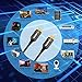 HDMI Fiber Optic Long Cables 99 feet Light High Speed Support 18.2 Gbps 4K at 60Hz HDMI 2.0 subsampling 4:4:4/4:2:2/4:2:0 for PC &TV 30m