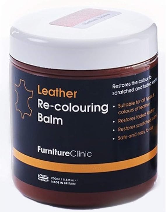 Leather Recolouring Balm 250ml (Pale Green) for Sofas, Cars, Shoes and