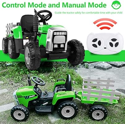 kids remote control tractor