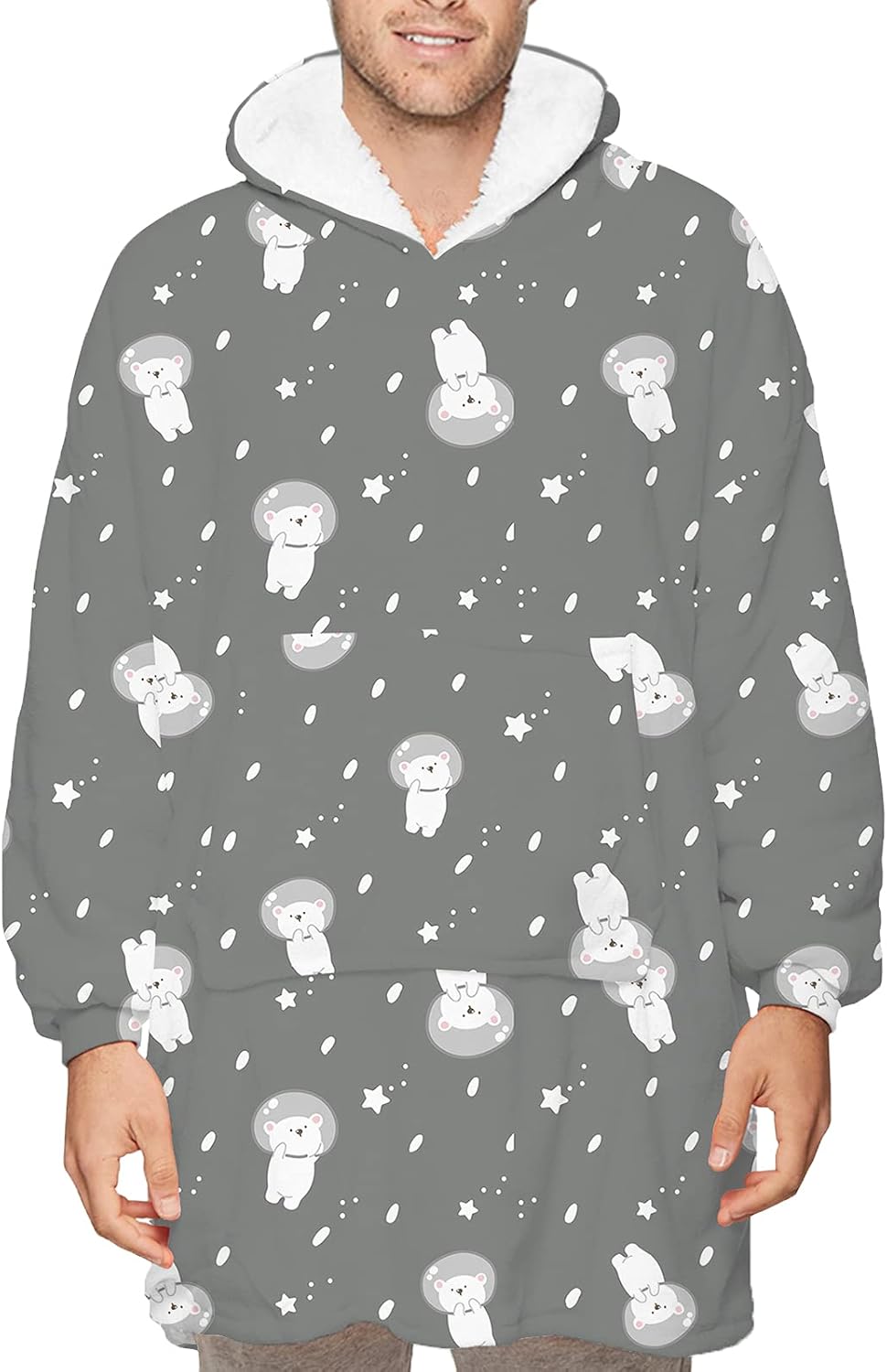 Sweater Hooded Casual Warm Giant Hoody Oversize Lazy Blanket Hoodie