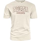 Blue 84 NCAA Unisex-Adult NCAA Officially Licensed T-Shirt Ivory Dyed Ringspun Vintage