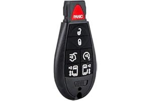 RemoteMatch Replacement for 2008 2009 2010 2011 2012 2013 2014 Dodge Grand Caravan Remote Star Key Fob 7 Button FCC:IYZ-C01C