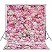 5x7ft Photography backdrops background Valentine's Day Spring Rose Wall Photo Backdrop Colorful Flowers newborn kids baby shower wedding studio