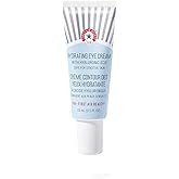 First Aid Beauty - Hydrating Eye Cream with Hyaluronic Acid, Nourishing Eye Cream that Provides 24 hours of Hydration, Helps Smooth Fine Lines, Wrinkles & Puffiness, Safe for Sensitive Skin, 0.5 oz