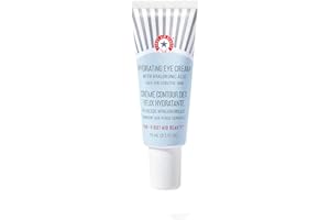First Aid Beauty - Hydrating Eye Cream with Hyaluronic Acid, Nourishing Eye Cream that Provides 24 hours of Hydration, Helps Smooth Fine Lines, Wrinkles & Puffiness, Safe for Sensitive Skin, 0.5 oz