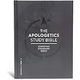 CSB Apologetics Study Bible, Gray Hardcover, Black Letter, Black Letter, Defend Your Faith, Study Notes and Commentary, Articles, Profiles, Full-Color Maps, Easy-to-Read Bible Serif Type