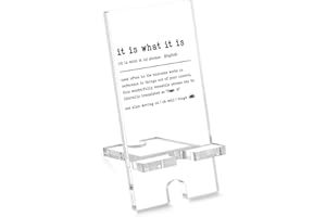 FTONENI Office Phone Stands for Desk, Funny Cell Phone Stand for Desk, Phone Holder for Desk Cute, Office Humor Gifts for Women Men Coworkers - JJA08