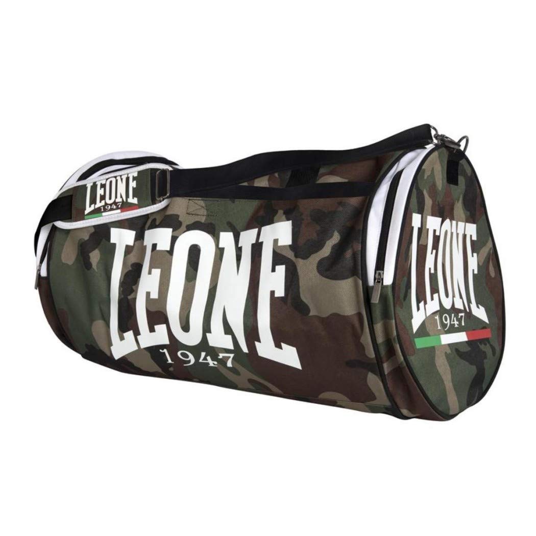 LEONE 1947, Camouflage Sports Bag, Unisex Adult, Camouflage Green, Taglia Unica, AC906