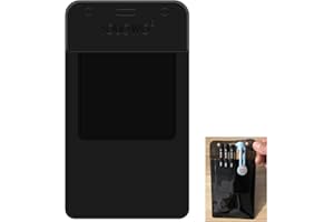 YOUOWO Pocket Protectors 6 Pack Heavy Duty Clear For Shirts Lab Coats Pants Multi Purpose- Holds Pens Pointers Cards Pocket Protector for Pen Leaks (Black-6 Pack)