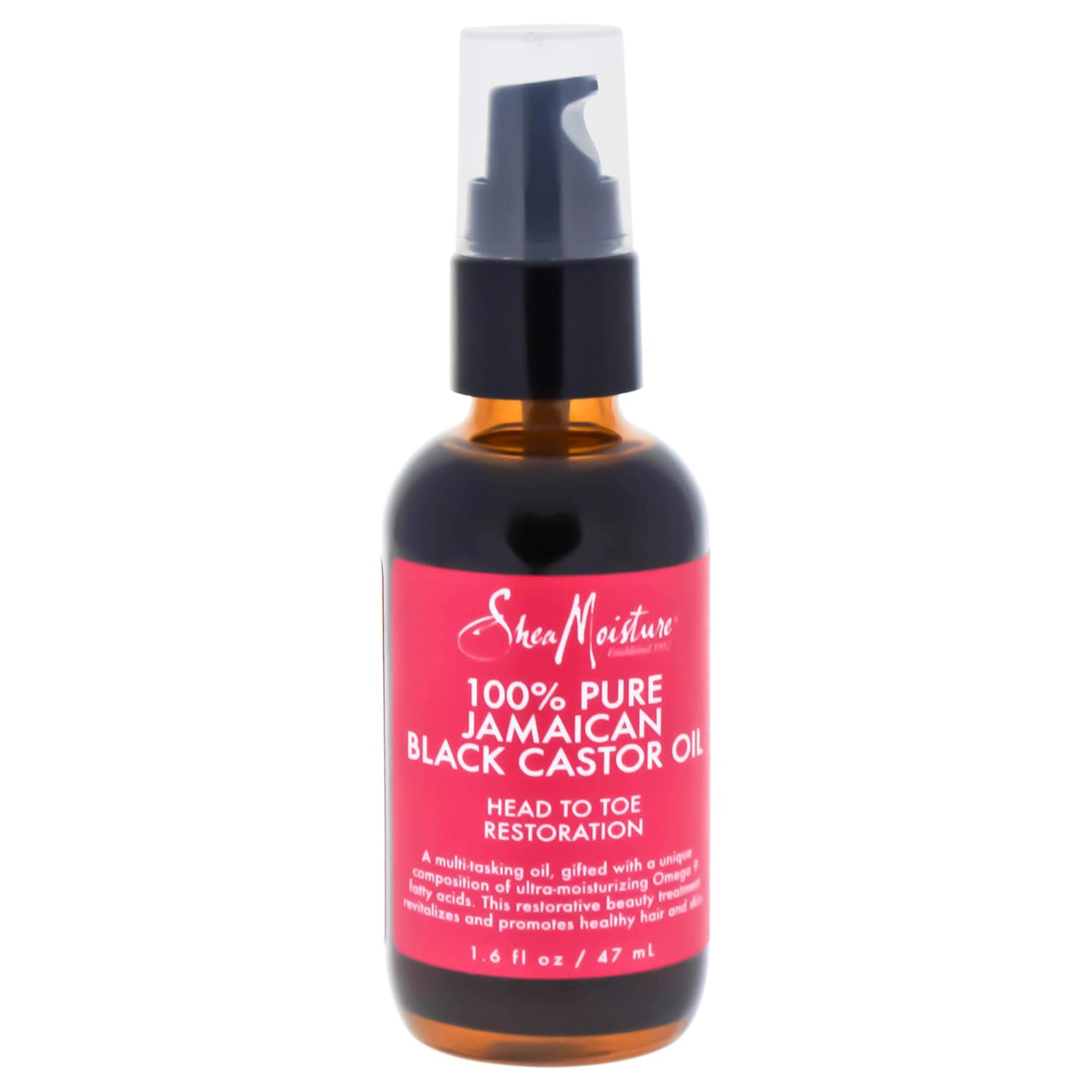 Shea Moisture Pure Jamaican Black Castor Oil, 1.6 Ounce