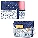 Abshoo Cute Lightweight Canvas Bookbags School Backpacks for Teen Girls (Navy)