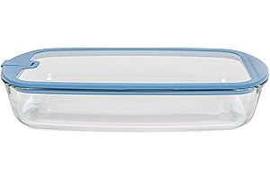 Sio 9x13 Glass Baking Dish with GLASS LID Lids Large Airtight Casserole Dish for Oven Pan Dishes Food Storage Containers Lids
