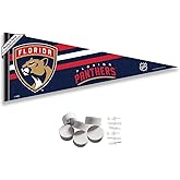 Florida Panthers Pennant Flag and Wall Tack Pads Mounts