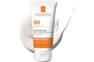 La Roche-Posay Anthelios Melt-In Milk Sunscreen SPF 60, Sunscreen For Body & Face, Broad Spectrum SPF + Antioxidants, Oil Free, Lightweight & Fast Absorbing, Oxybenzone Free