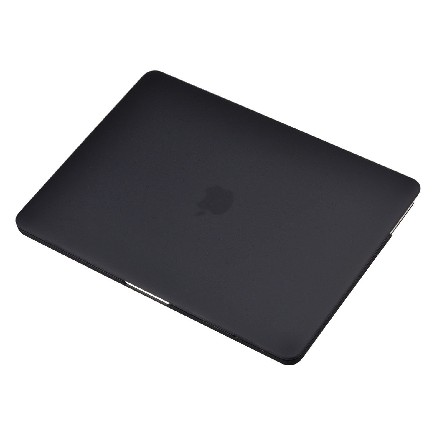 UESWILL Compatible with MacBook Pro 15 inch Case 2019 2018 2017 2016 Model A1990 A1707, Smooth Matte Hard Case for MacBook Pro 15 inch with Touch Bar & USB-C + Microfibre Cleaning Cloth, Black