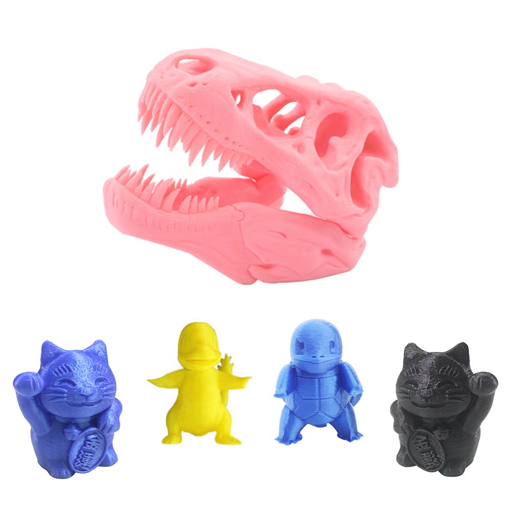 CREOZONE PLA 3D Printer Filament 1.75mm 1KG, 3D Printing Supplies, Dimensional Accuracy +/- 0.03mm, 2.2 LBS Spool, 3D Print Filament 1.75 for Most 3D Printer & 3D Pen (Blue)