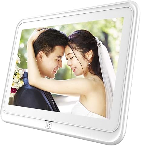 Amazon Co Jp 絶妙な デジタルフォトフレーム10インチ写真デジタルアルバムフォトフレームビデオタッチスクリーン 装飾品 ホーム キッチン