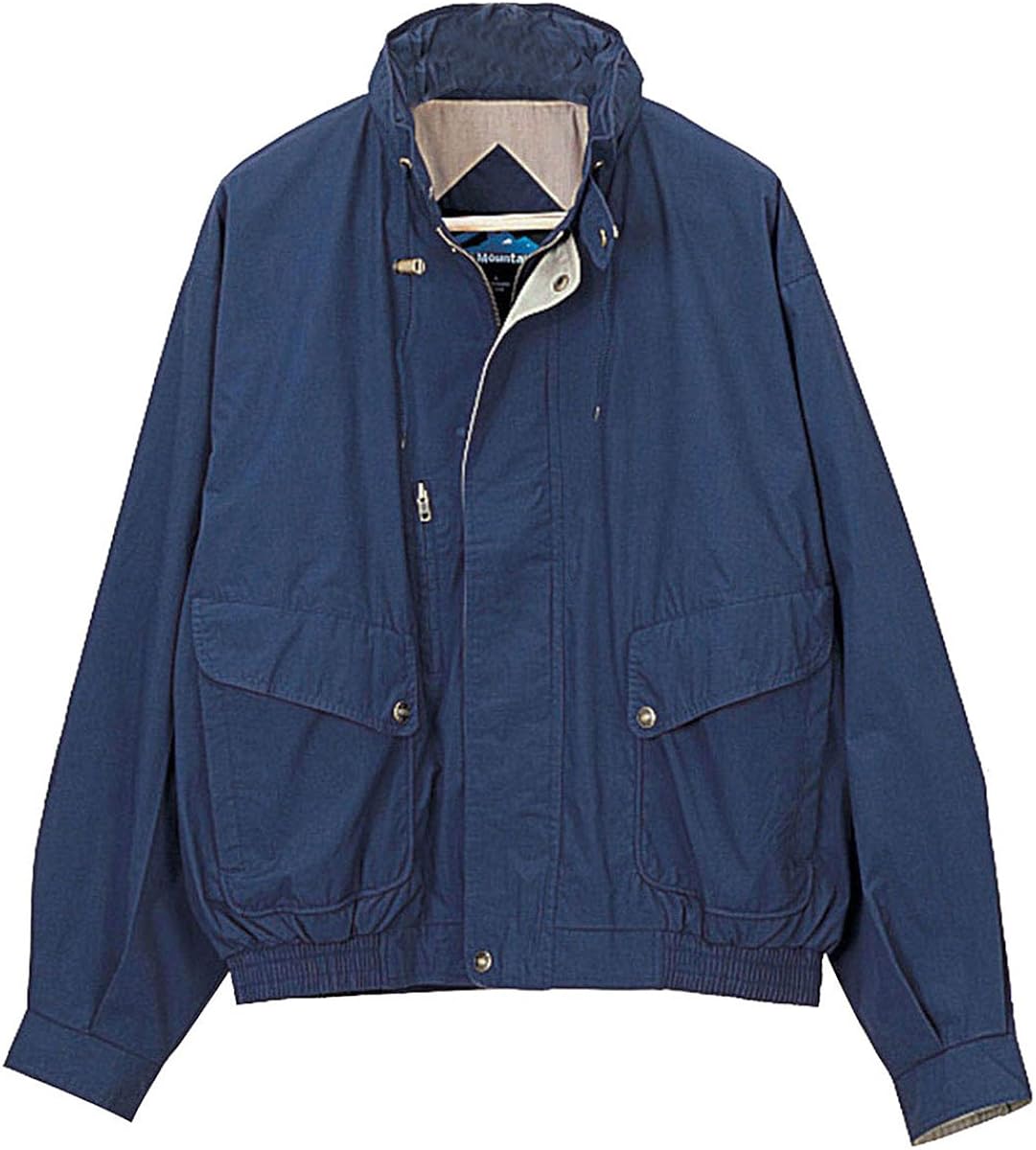 Men's High Peak Poly/Cotton Water Resistant Shell Poplin Jacket (4
