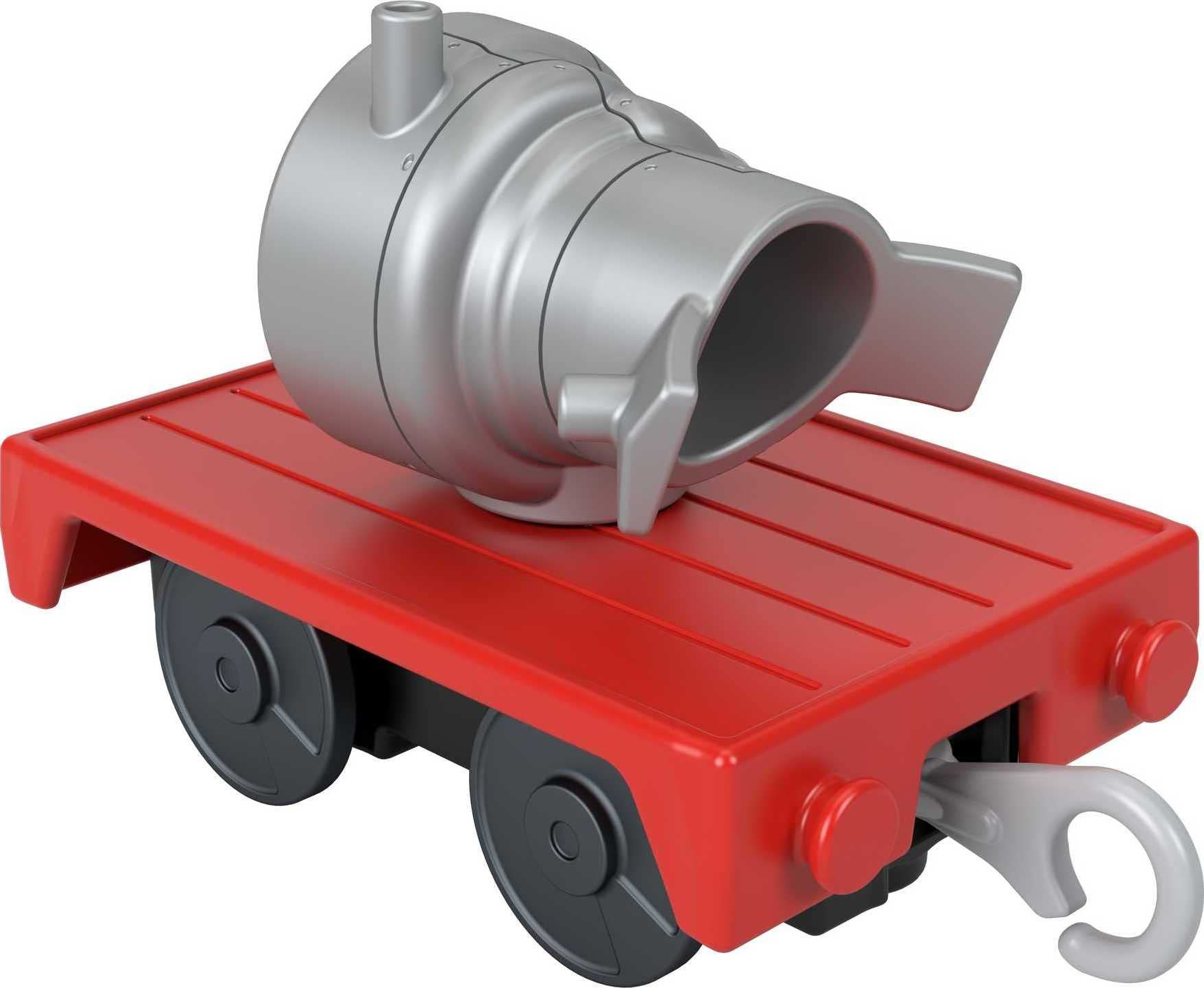 Thomas & Friends Motorized Toy Train Talking Whiff Engine with Sounds Phrases & Cargo Car for Preschool Pretend Play Kids Ages 3+ Years