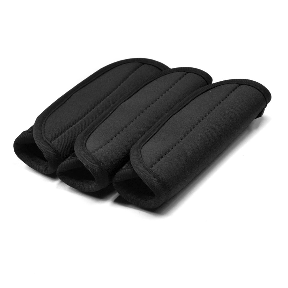 3 Pack Comfort Neoprene Handle Wraps Grip for Travel Bag Luggage