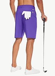 JWM Mens 9" Stretch Golf Shorts - Lightweight