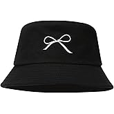 Lrastok Trendy Cotton Bucket Hat for Women Men Beach Fisherman Cap Sun Hats