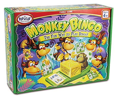 Popular Playthings Monkey Bingo Card Game