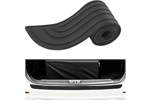 Car Rear Bumper Protector Guard,Anti-Slip Rear Bumper Guards for Cars Protect Trunk Door Sill & Hides Scratches,Anti-Scratch 