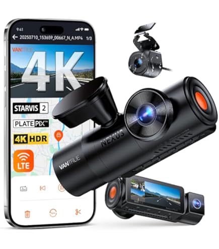 Blackvue DR970X-2CH Plus 4K/Full HD Dual-Channel Cloud Dashcam