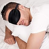 Inertop Comfort Sleep Mask, Deep Rest Light Blocking Eye Mask for Side Sleepers, Travel, Yoga, Lightweight, Soft and Contoure