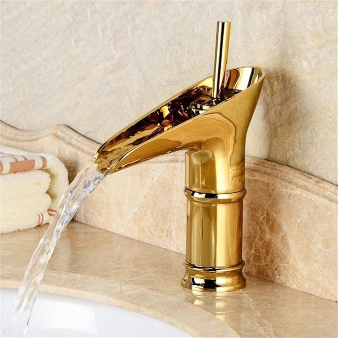 Grifo de baño de mármol europeo antiguo con grifo de encimera Grifo de