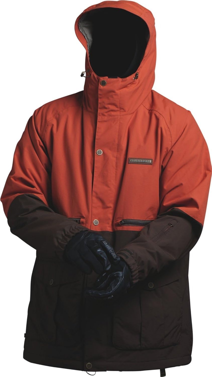 BILLABONG Men's Grind Snow Jacket Rust, XLarge Amazon.co.uk Sports