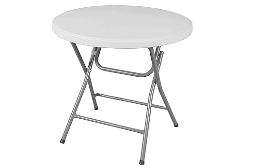 Mesa blanca plegable Las mejores mesas.
