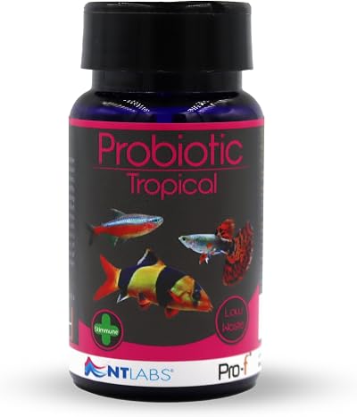 NT Labs Pro-f Probiotic Tropical Fish Food 45g Premium Granules