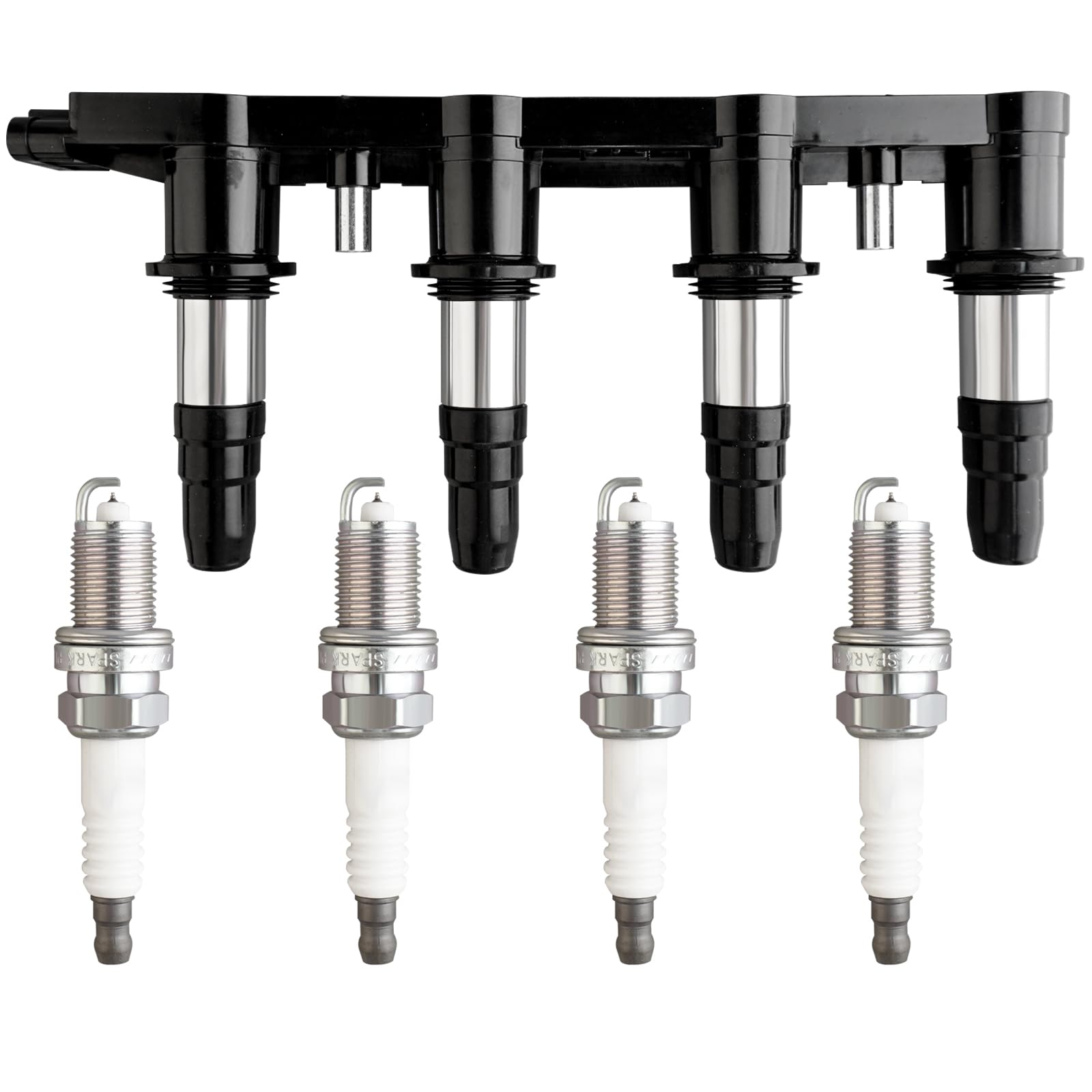 MOAUTO Ignition Coils UF620 25186687 & 4 PCS