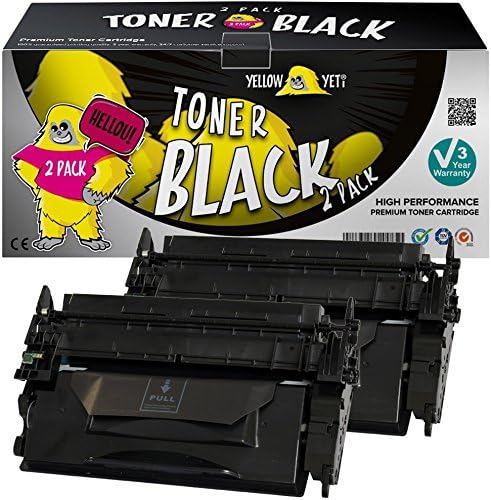 YELLOW YETI CF226X 26X Toner Cartridge Compatible with HP LaserJet Pro M402d M402dn M402dw M402n MFP M426dw MFP M426fdn MFP M426fdw Black