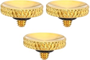 PATIKIL Camera Shutter Button, 3 Pack Soft Shutter Release Button Pure Copper Camera Button Knurled Suitable for Nikon for Fu